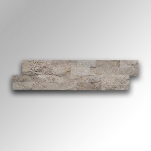 Ivory Travertine Panel splitface Wallstone